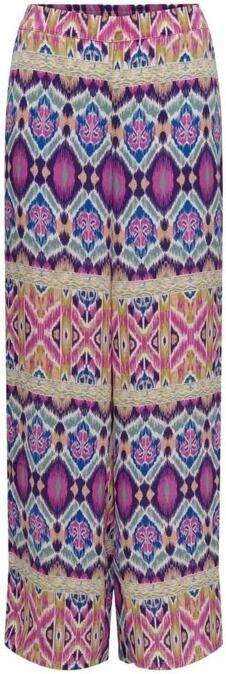 Only Life Poly Palazzo Broek Lente Zomer Collectie Multicolor Dames - Foto 5