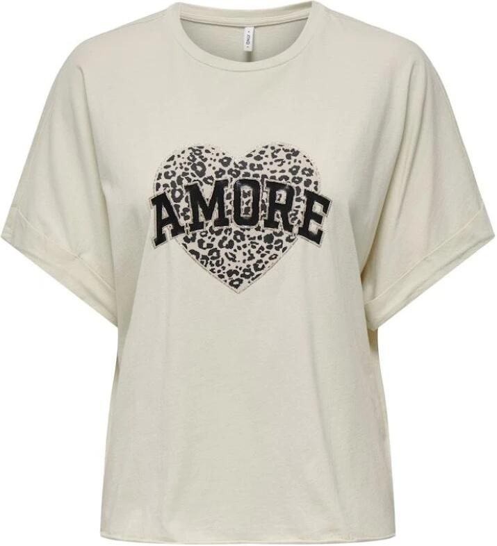 Only Leo Top in Life Collectie Beige Heren