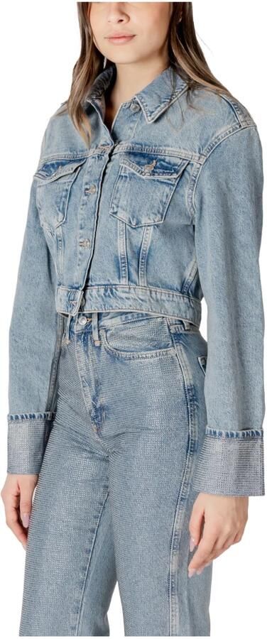 Only Blazer Onlhollywood Crystal Jacket Red Dnm Cro 15341020 - Foto 3