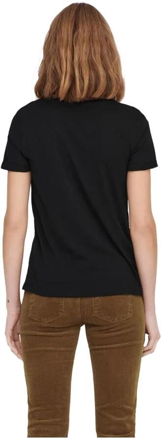 Only Shirt met korte mouwen ONLKITA LIFE S S TOP NOOS regular fit casual single jersey katoen ronde hals - Foto 2