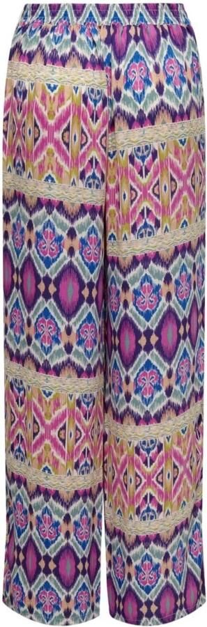 Only Life Poly Palazzo Broek Lente Zomer Collectie Multicolor Dames - Foto 4