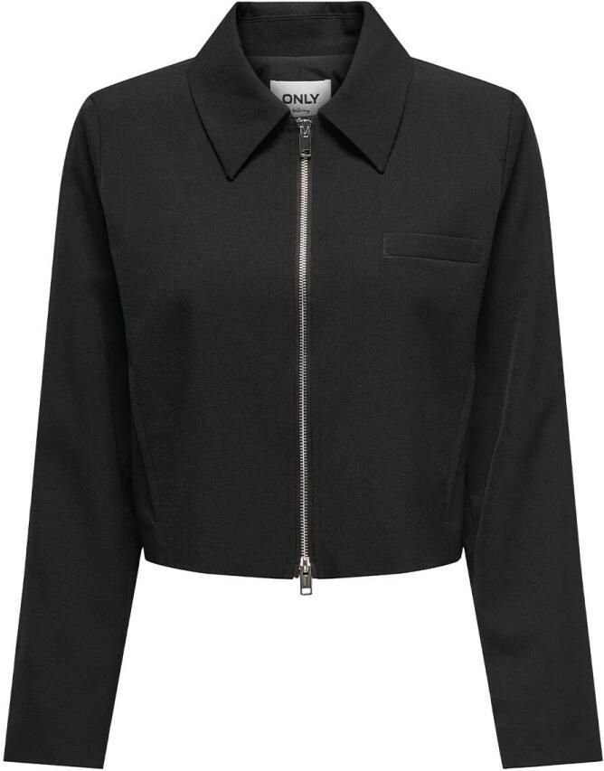 Only Life Zip Jacket Black Dames - Foto 1