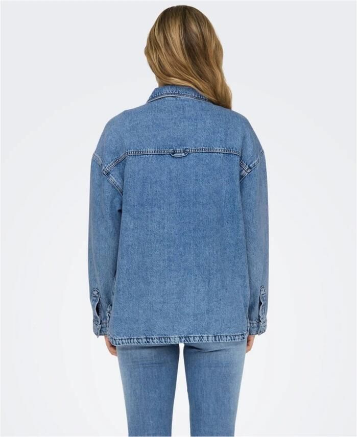 Only Loose fit jeansjack van puur katoen model 'LEMMIE' - Foto 4