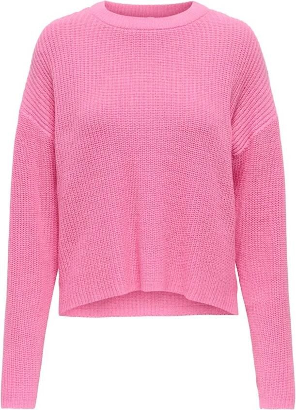 Only Trui met ronde hals ONLLUNA LS O-NECK PULLOVER KNT NCA