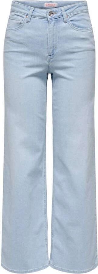 Only High-waist jeans ONLMADISON BLUSH HW WIDE DNM CRO495 NOOS - Foto 3