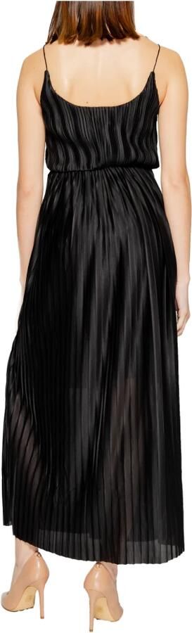 Only Maxi Wrap Jurk Lente Zomer Collectie Black Dames