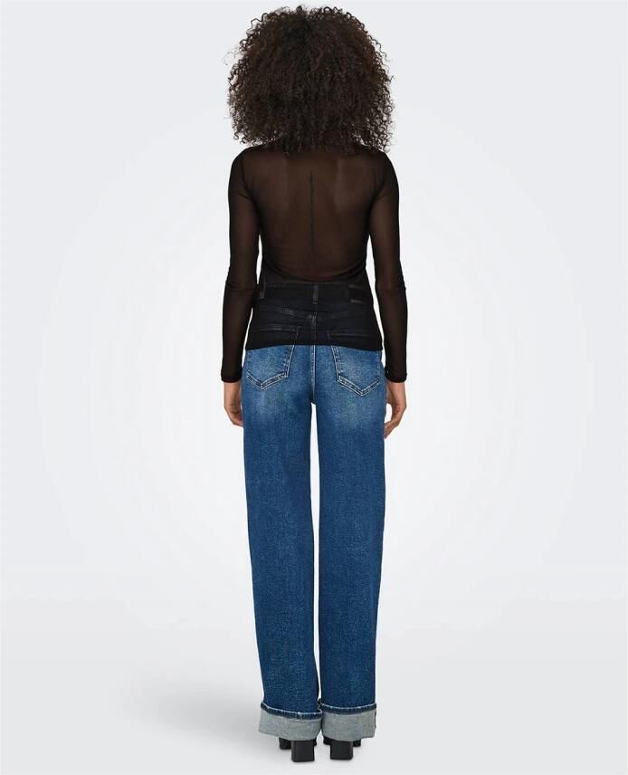 Only Shirt met lange mouwen ONLERICA LIFE MESH L S TOP JRS NOOS - Foto 5