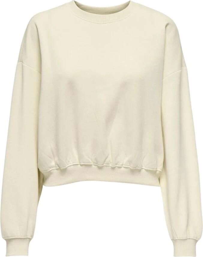 Only Lange mouw ronde hals trui vrouwen Beige Dames - Foto 6