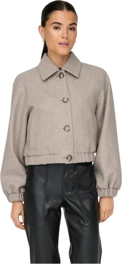 Only Regular fit bomberjack met kentkraag model 'NANCY' - Foto 5