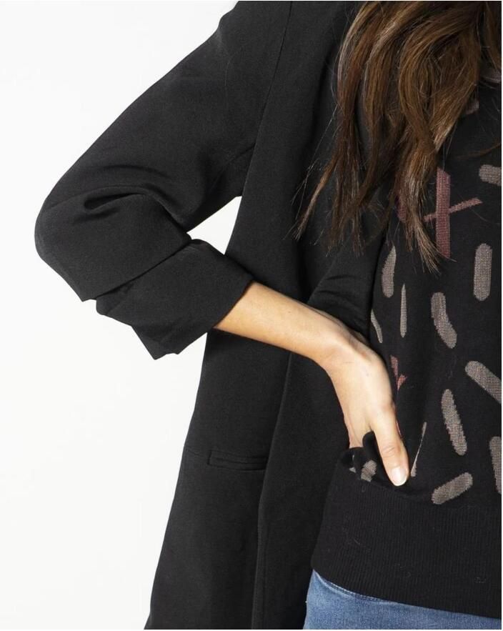 Only Korte blazer ONLELLY 3 4 LIFE BLAZER TLR NOOS met 3 4 mouwen - Foto 5