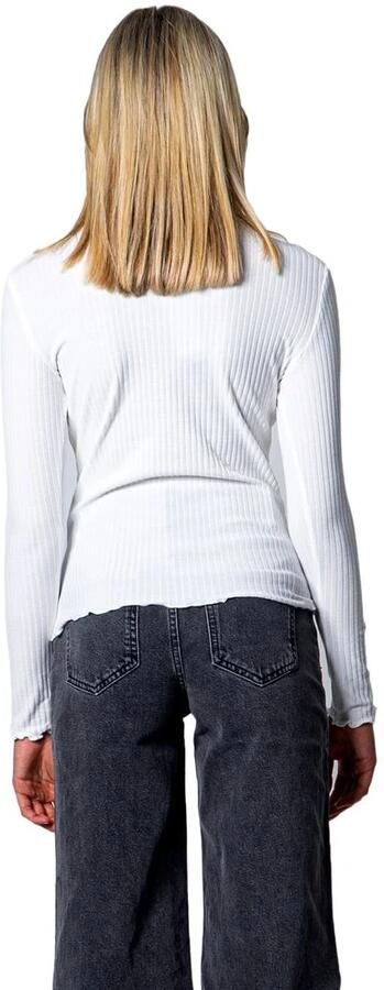 Only Polyester Coltrui Pullover Herfst Winter Collectie White Dames - Foto 6