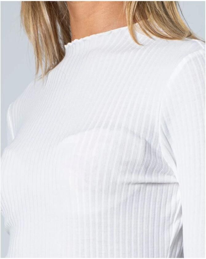 Only Polyester Coltrui Pullover Herfst Winter Collectie White Dames - Foto 4