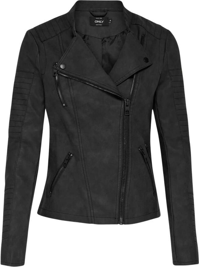 Only Imitatieleren jack ONLAVA FAUX LEATHER BIKER OTW NOOS - Foto 3