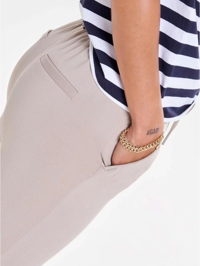 Only Regular fit stoffen broek in viscosemix model 'POPTRASH LIFE EASY' - Foto 2