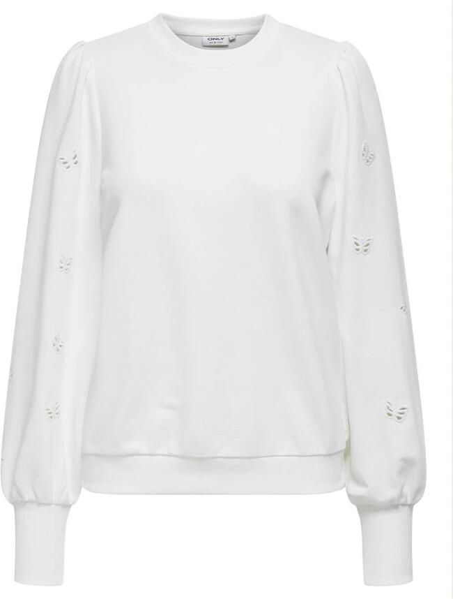 Only Sweatshirt ONLFEMME L S PUFF EMBROIDERY UB SWT - Foto 3