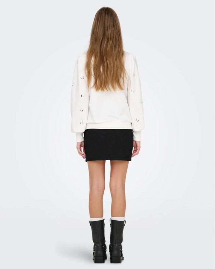 Only Sweatshirt ONLFEMME L S PUFF EMBROIDERY UB SWT