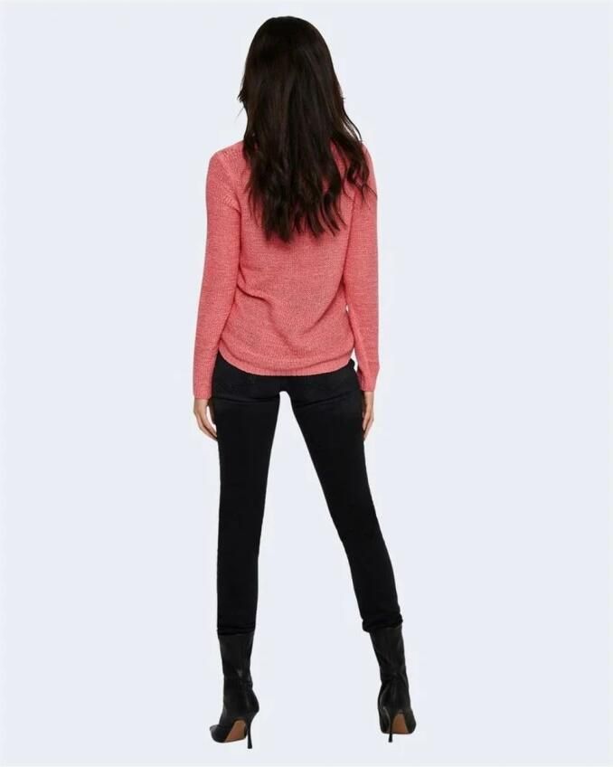 Only Roze Gebreide Kleding met Lange Mouwen Pink Dames - Foto 2