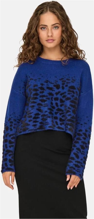 Only Stijlvolle Breigoed Collectie Blue Dames - Foto 4