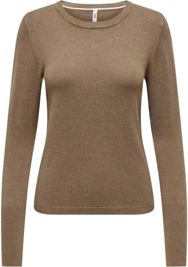 Only Stijlvolle Breigoed Collectie Brown Dames