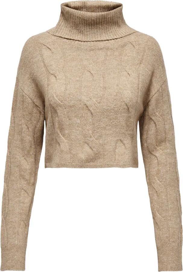 Only Stijlvolle Breigoed Collectie Brown Dames