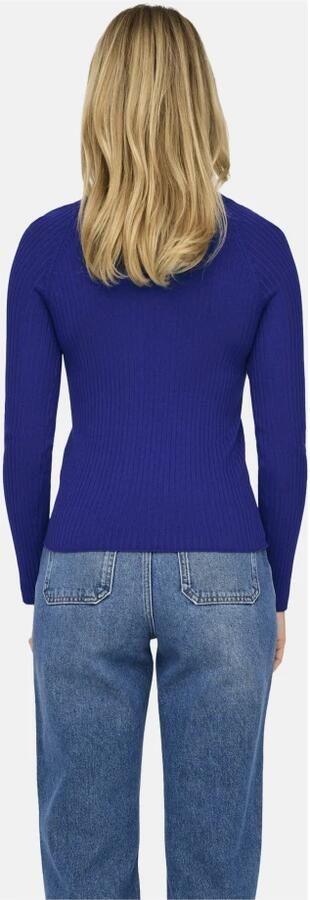 Only Blauwe Viscose Tops & T-Shirt Collectie Blue Dames - Foto 4