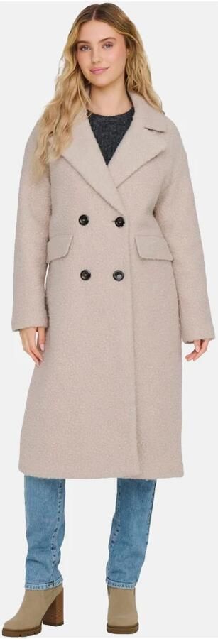 Only Materiaal met reverskraag in bouclé model 'VALERIA' - Foto 8