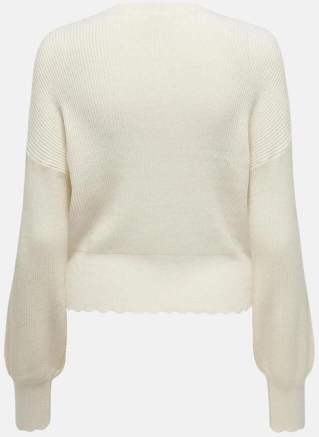 Only Trui met ronde hals ONLIBI LS O-NECK NOOS KNT - Foto 3