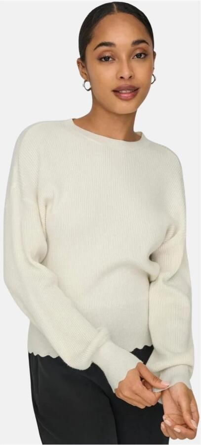 Only Trui met ronde hals ONLIBI LS O-NECK NOOS KNT - Foto 4