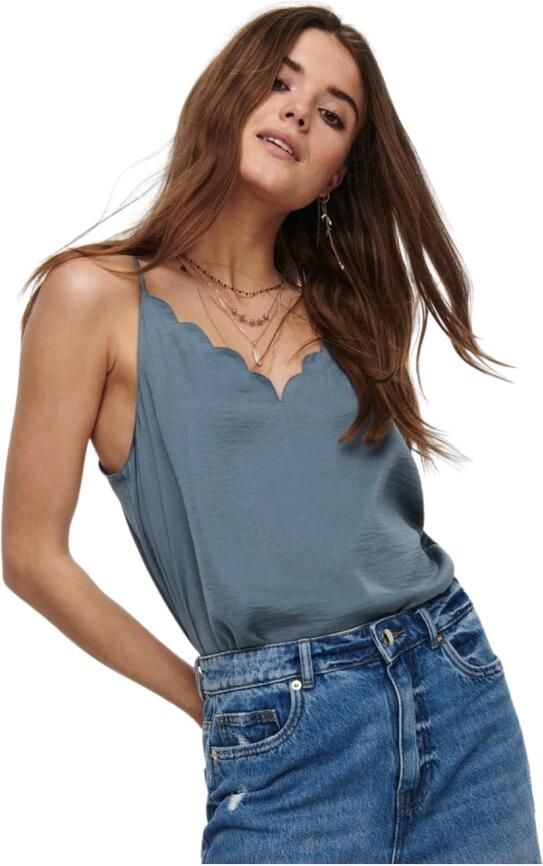 Only Regular fit blousetop met V-hals model 'DEBBIE' - Foto 2