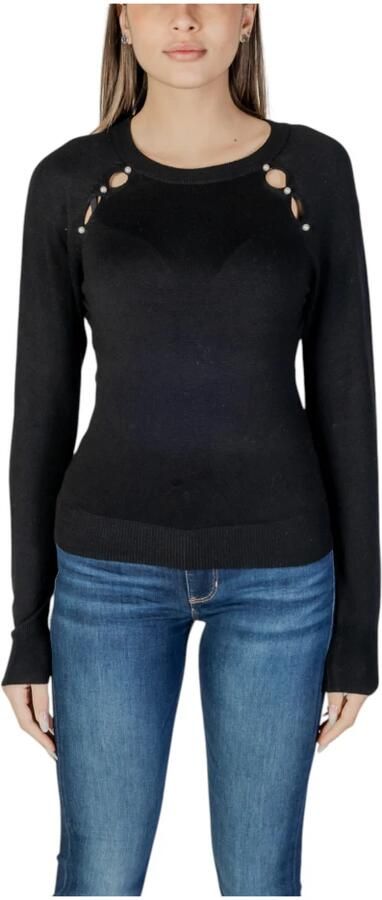 Only Gebreide trui ONLVENICE LIFE LS PEARL DET ONECK CC KNT