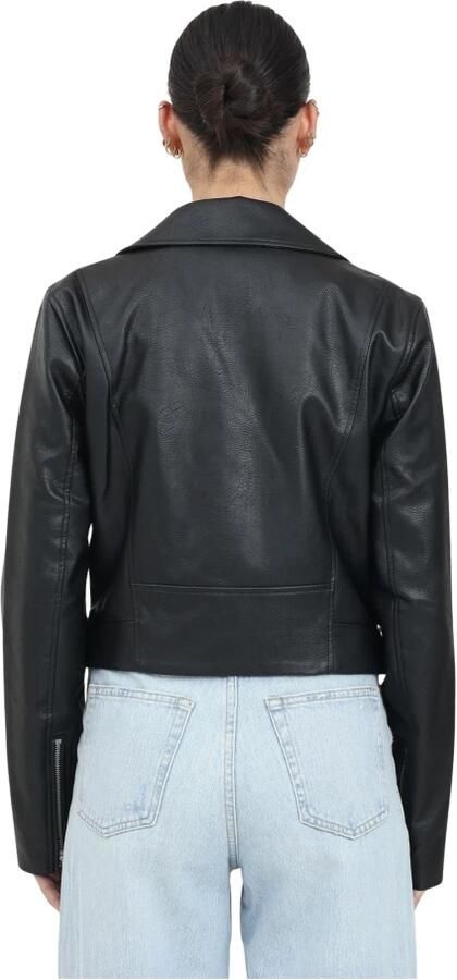 Only Onlvera Faux Leather Biker CC OTW 15232135 Black Dames - Foto 5