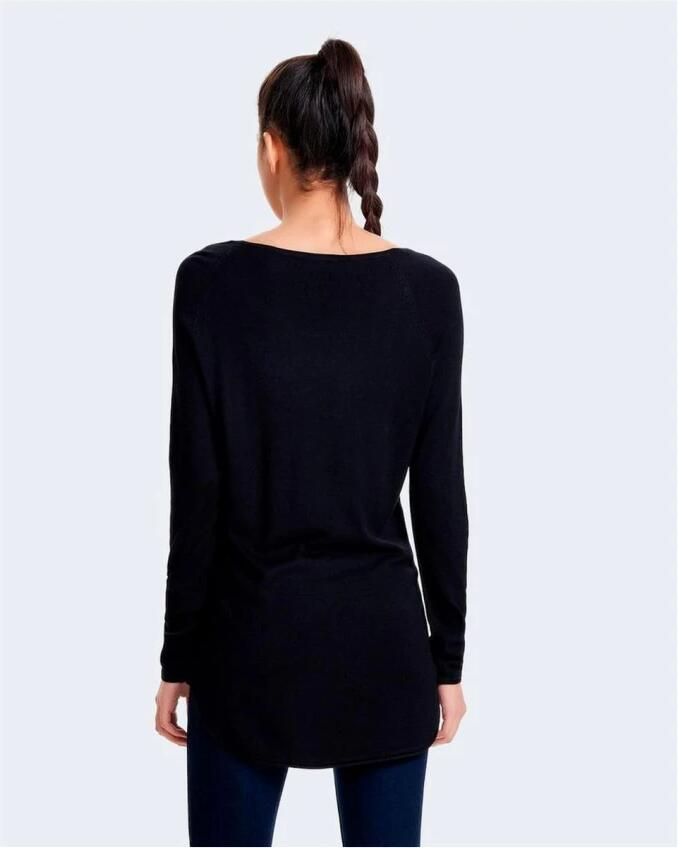 Only Shaped fit gebreide pullover in viscosemix model 'MILA LACY' - Foto 5