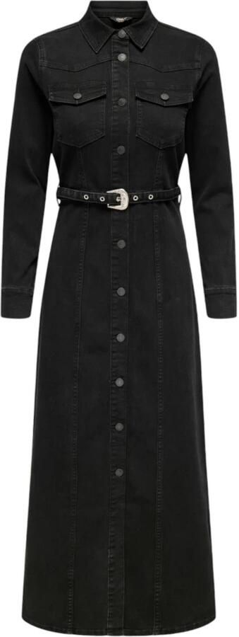 Only Zwarte Knoopjurk Herfst Winter Black Dames