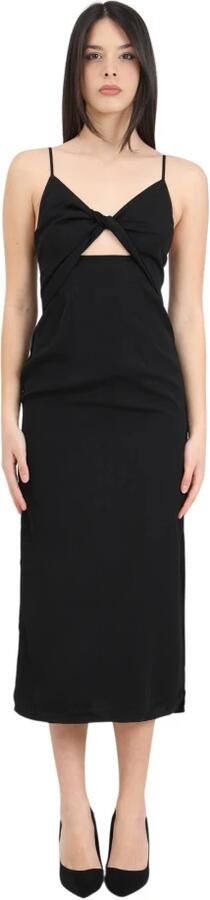 Only Knielange jurk met cut-out model 'IRIS THALIA LIFE' - Foto 4