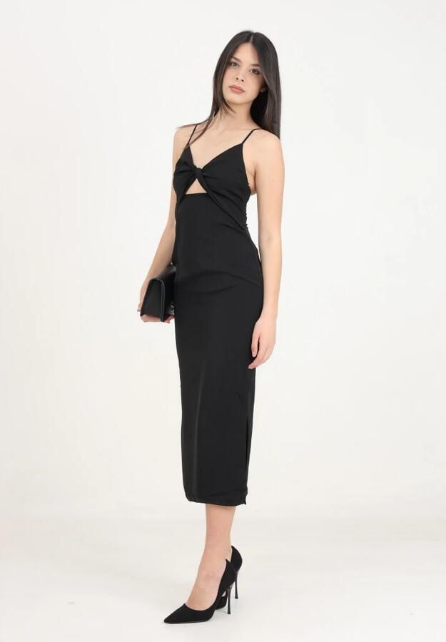 Only Knielange jurk met cut-out model 'IRIS THALIA LIFE' - Foto 2