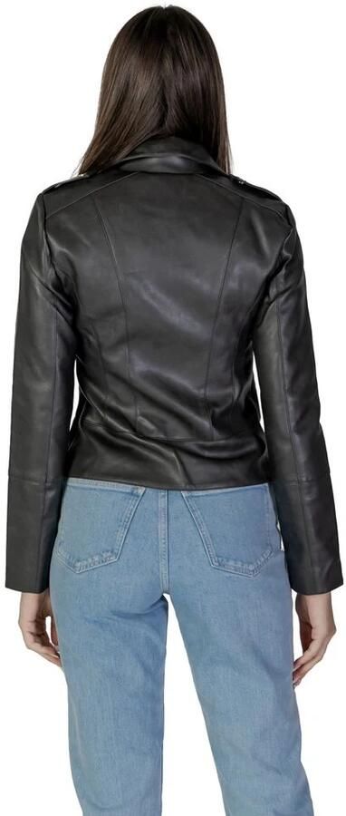 Only Polyester Damesjassen Lente Zomer Collectie Black Dames - Foto 2