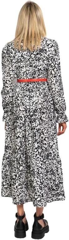 Only Multicolor Jurk met Lange Mouwen voor Vrouwen Multicolor Dames - Foto 2