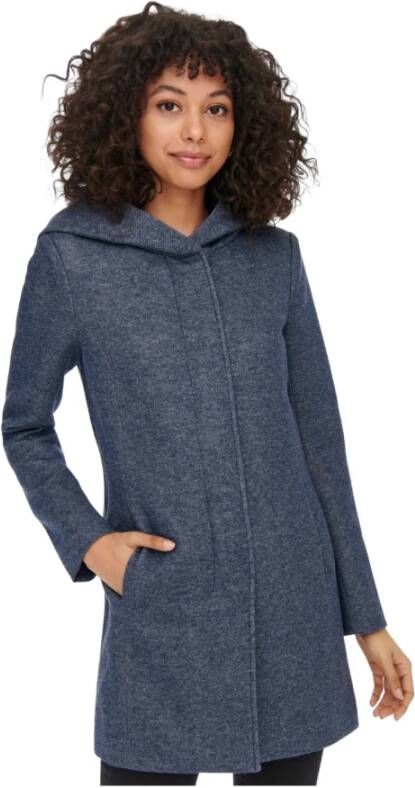 Only Dames lichtgewicht jas Onlsedona Otw Blauw Dames - Foto 3