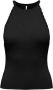 Only Slim fit top van een fijn gebreide viscosemix model 'GEMMA' - Thumbnail 2