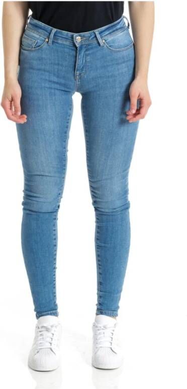 Only Push Shape Life Jeans Blauw Dames