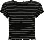 Only Kort T-shirt met streepmotief model 'ANITS' - Thumbnail 1