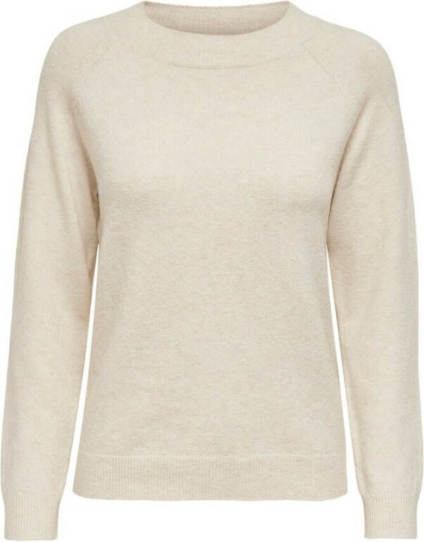 Only Rica life pullover sweater Beige Dames