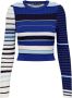 Only Round-neck Knitwear Blauw Dames - Thumbnail 1