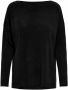 Only Zwart Ronde-Hals Gebreide Trui Black Dames - Thumbnail 2