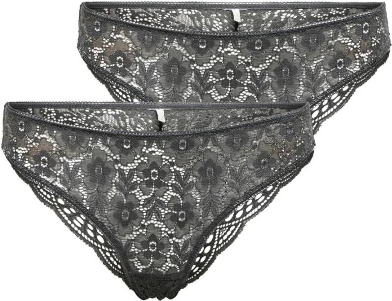 Only Set van 2 Damesonderbroeken Onlkate Gray Dames