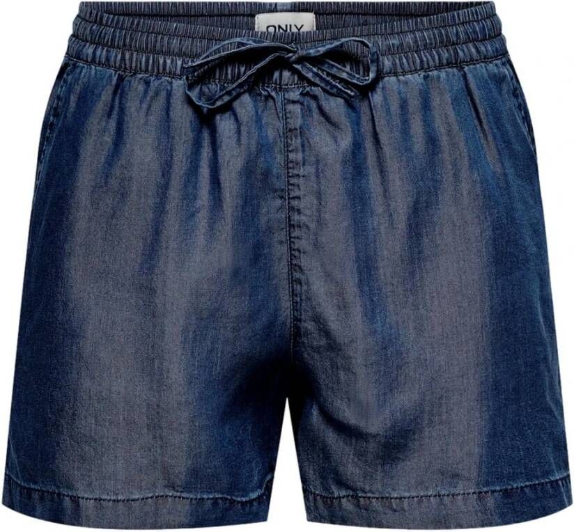 Only Korte regular fit broek met tunnelkoord model 'PEMA' - Foto 3