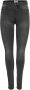 ONLY high waist skinny jeans ONLROYAL dark grey denim regular - Thumbnail 3