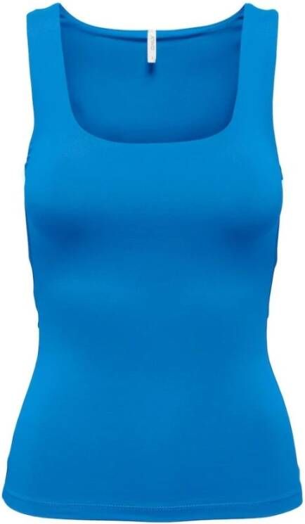 Only Sleeveless Tops Blauw Dames