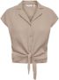 Only Blouse met korte mouwen ONLTHYRA LIFE CAPSLEEVE SHIRT WVN - Thumbnail 1