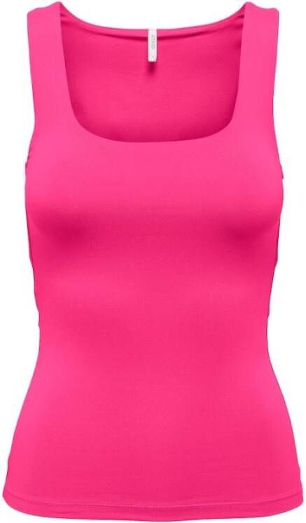 Only Sleeveless Tops Roze Dames